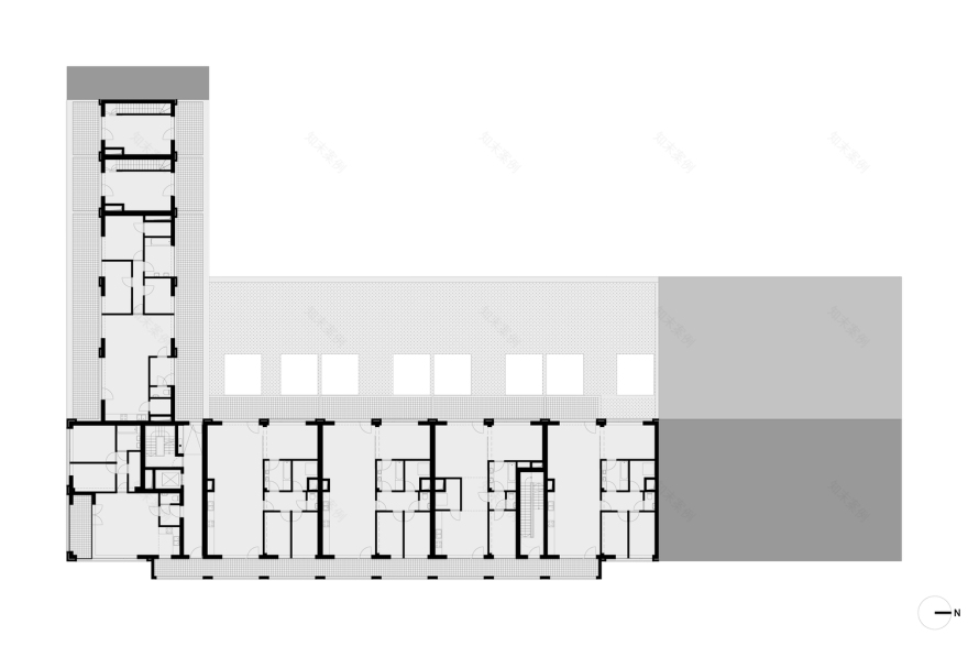 比利时 Kadox Housing Complex 混搭风住宅设计-40