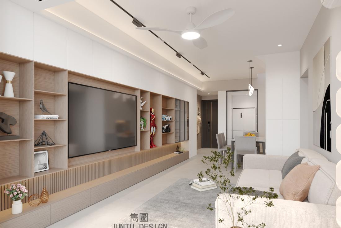 138㎡现代简约旧改广州白云岭南新世界丨中国广州-5