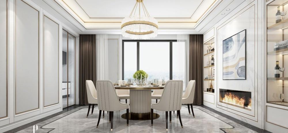 华发中城荟美式轻奢风 理性与感性的空间对话-16