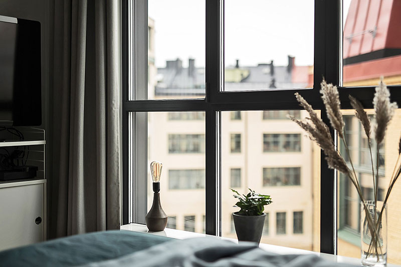 斯德哥尔摩旧工厂改造的现代北欧风公寓-16