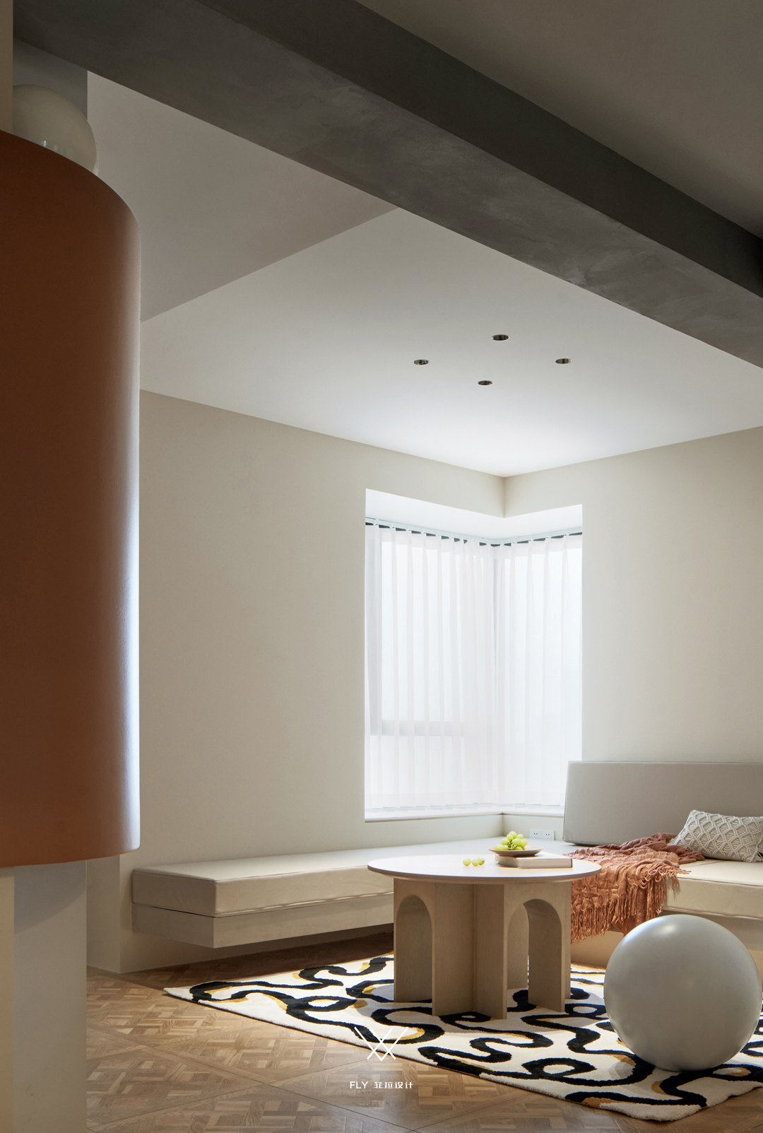 杭州和谐嘉园轻法式温馨住宅设计丨中国杭州丨菲拉设计-5