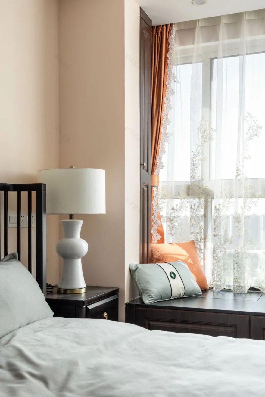 中南锦苑 140㎡新中式四口之家,优雅留白美学空间-88