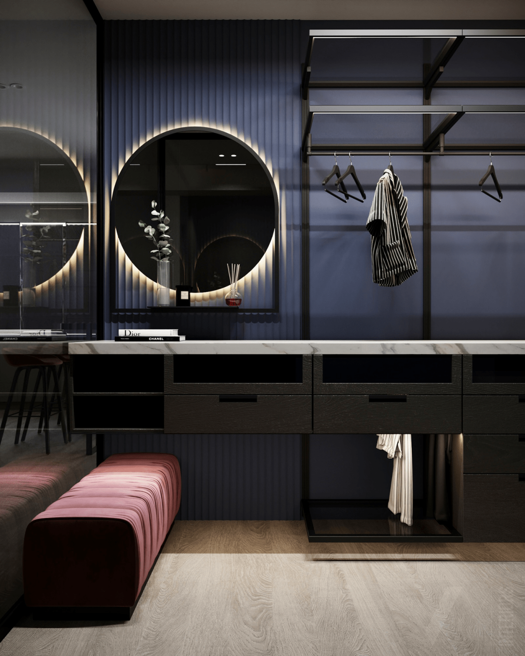 86㎡二居室公寓设计丨意大利丨意大利室内设计师Valeria Mahu-22