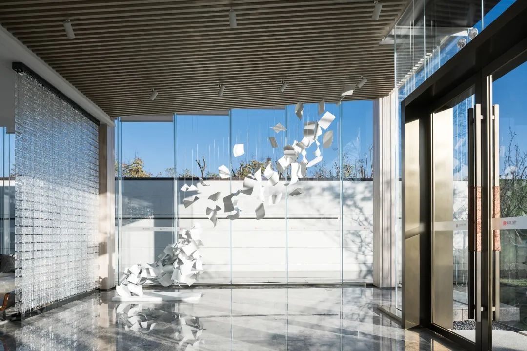 金地昆悦销售中心——东方美学与现代主义的共生-19