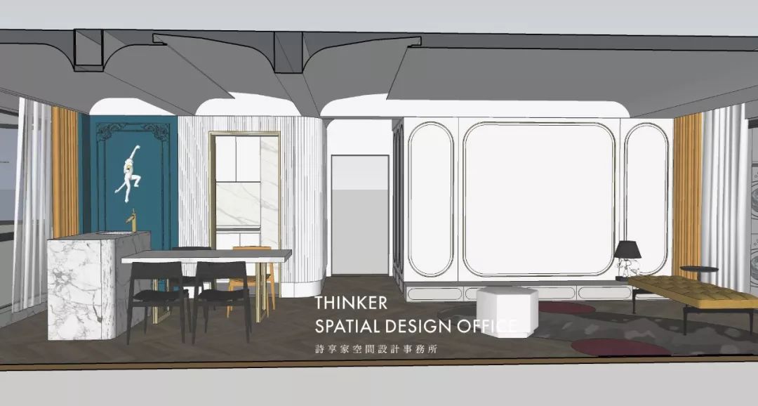 现代混搭风家居,打造元气满满的三口之家-41