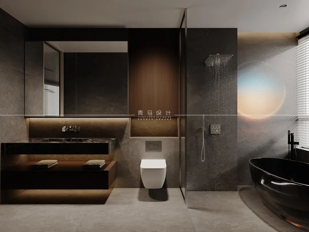 东原印未央下叠现代轻奢空间丨中国西安丨青马别墅设计-58