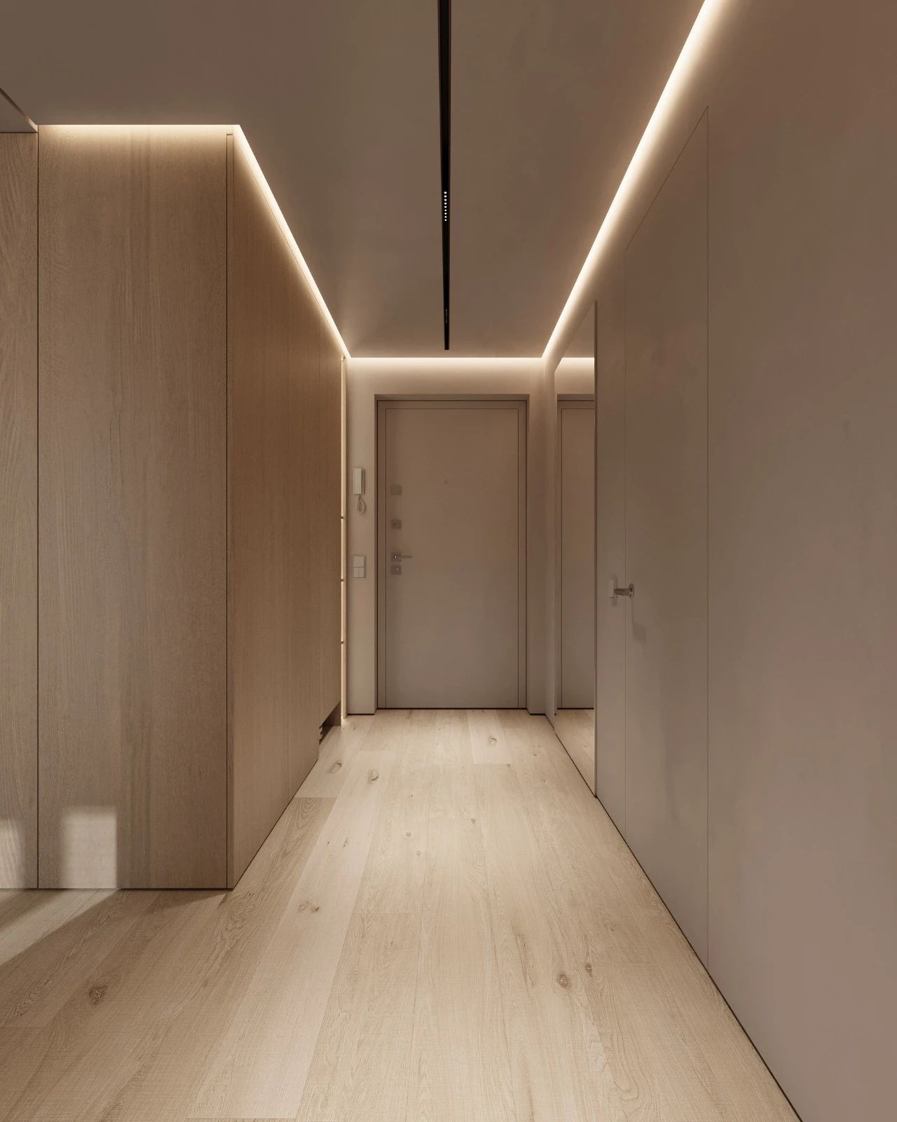 原木系奶油风空间设计-43