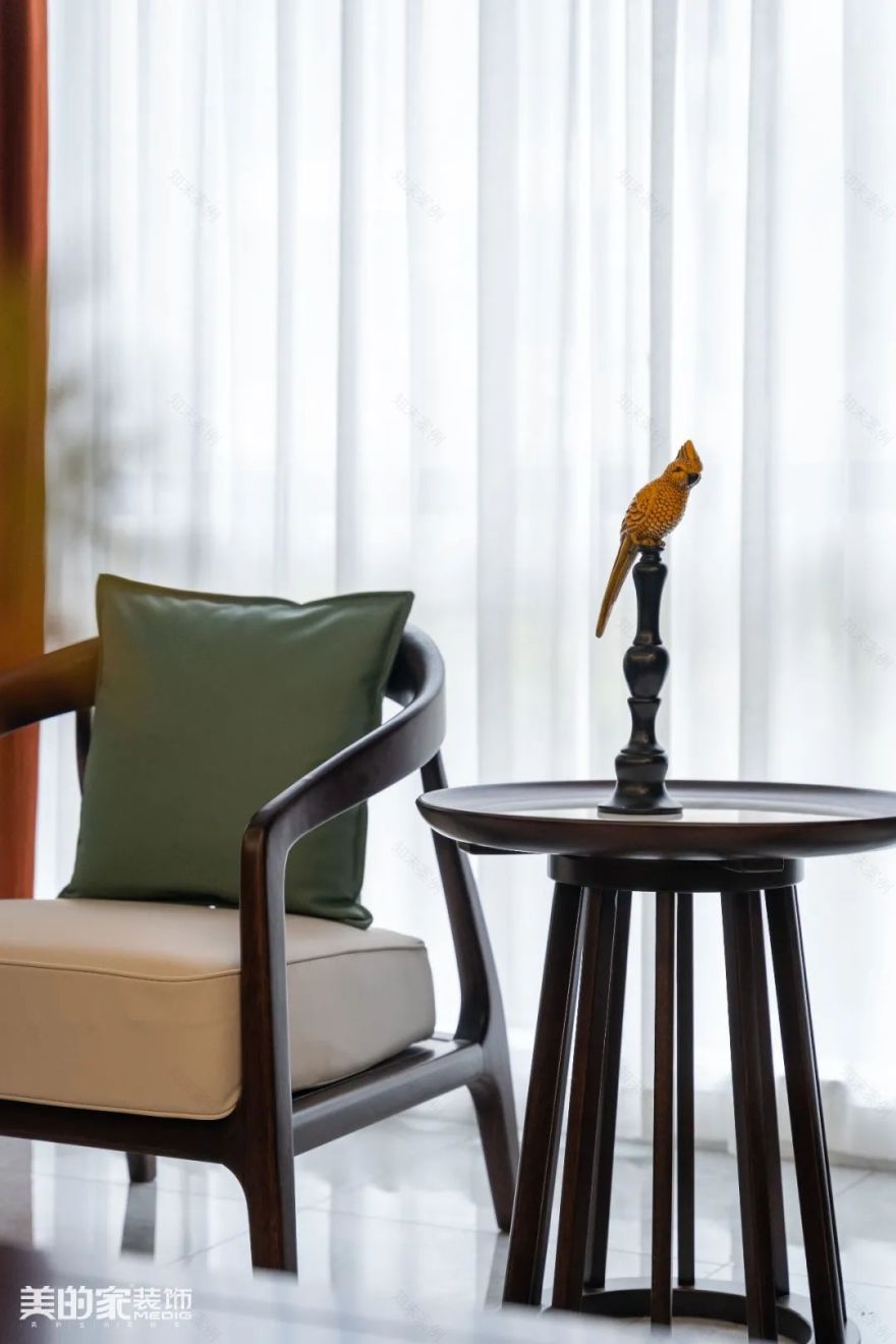 俊豪城西区新中式风格装修丨美的家装饰工程中心-51