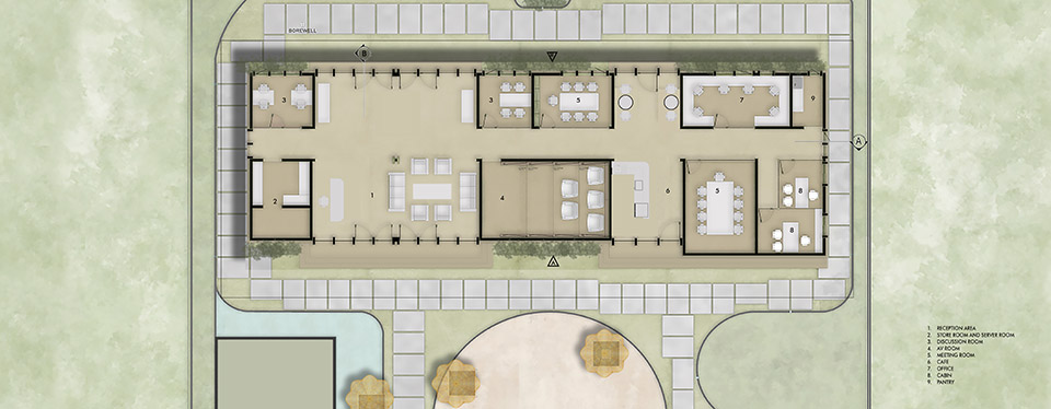 Elements Of Nature售楼处丨印度班加罗尔丨Source Architecture-67