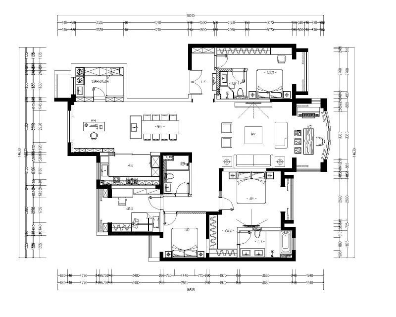 荣禾曲池东岸现代轻奢风,巧妙布局实现空间增值-9