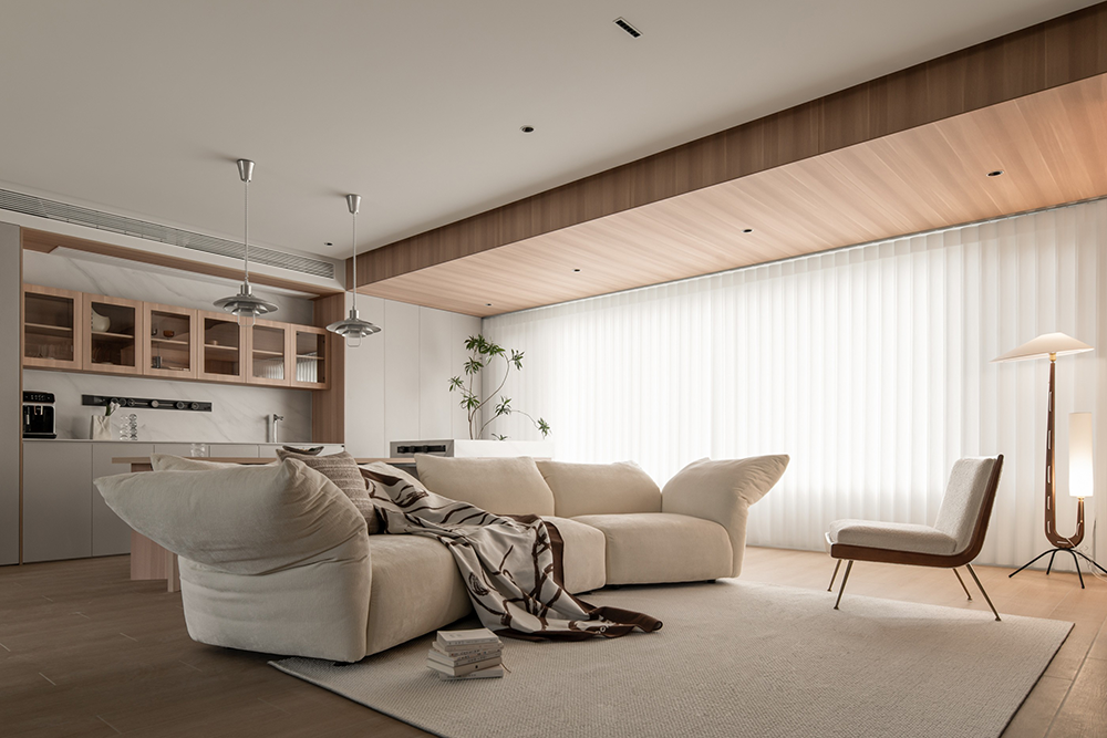 极简原木私宅设计丨中国合肥丨合肥壹研设计-12