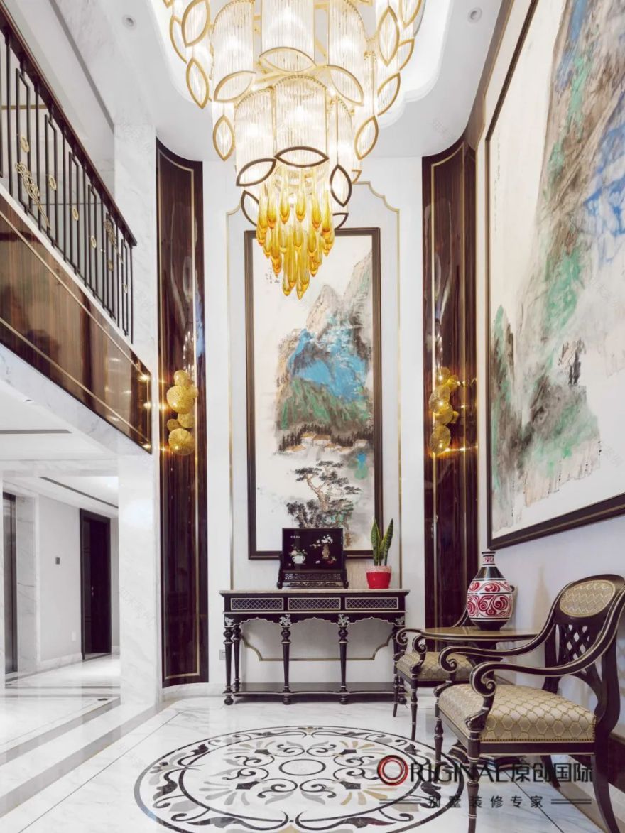 现代东方诗意化境,500㎡联排别墅设计探秘-26