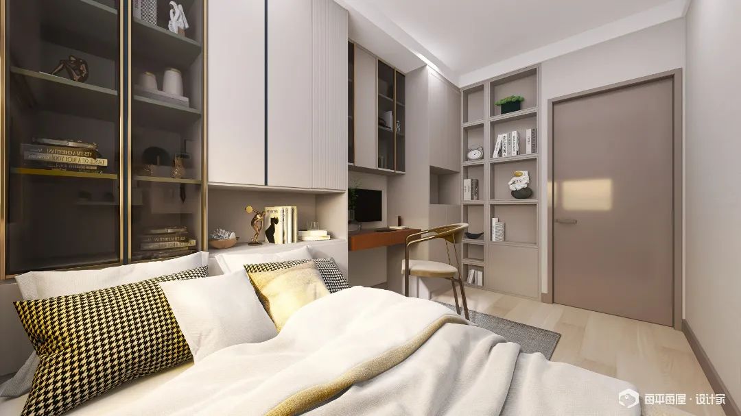 轻奢三居室设计丨中国北京丨刘子政-29