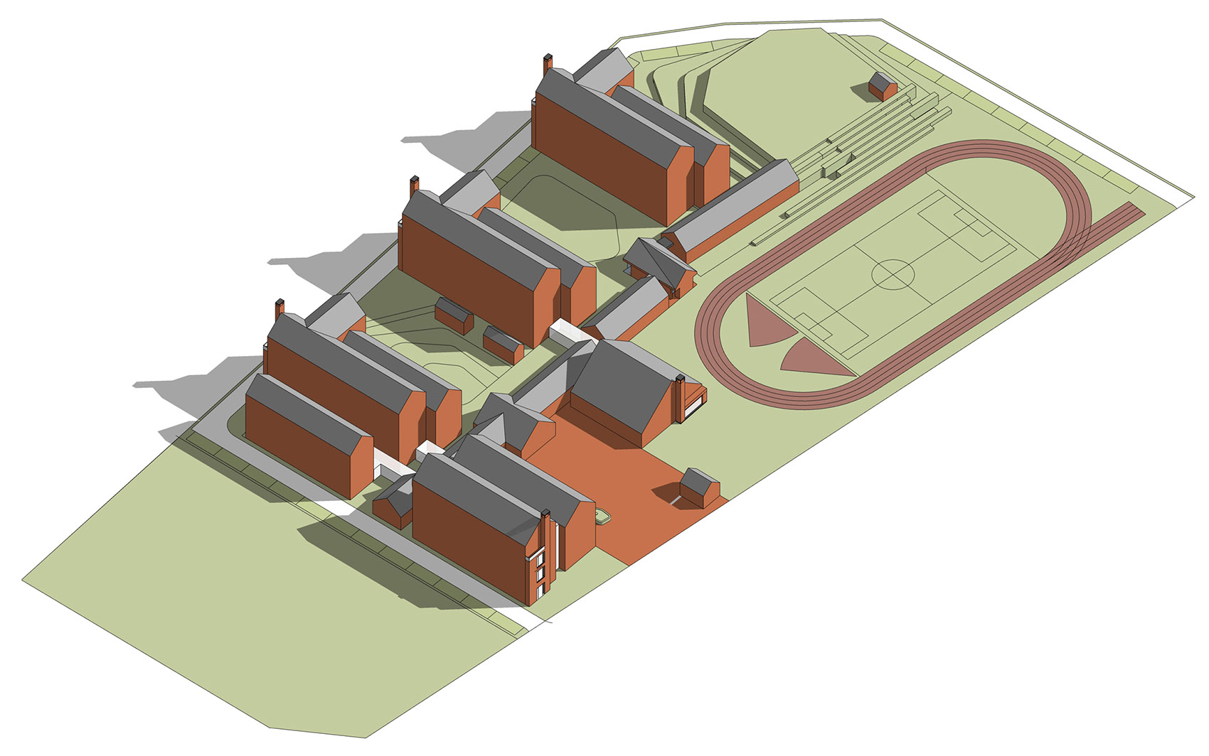 万科石家庄翡翠书院(荷园路)小学丨中国河北丨清华大学建筑设计研究院有限公司-11