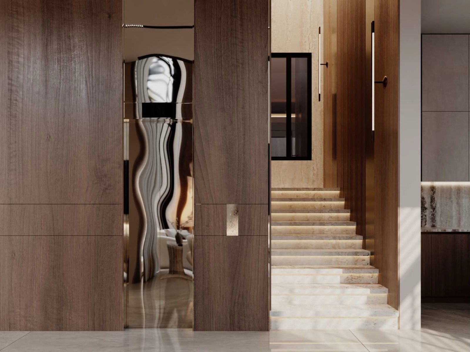 Reception & Dining design villa-9