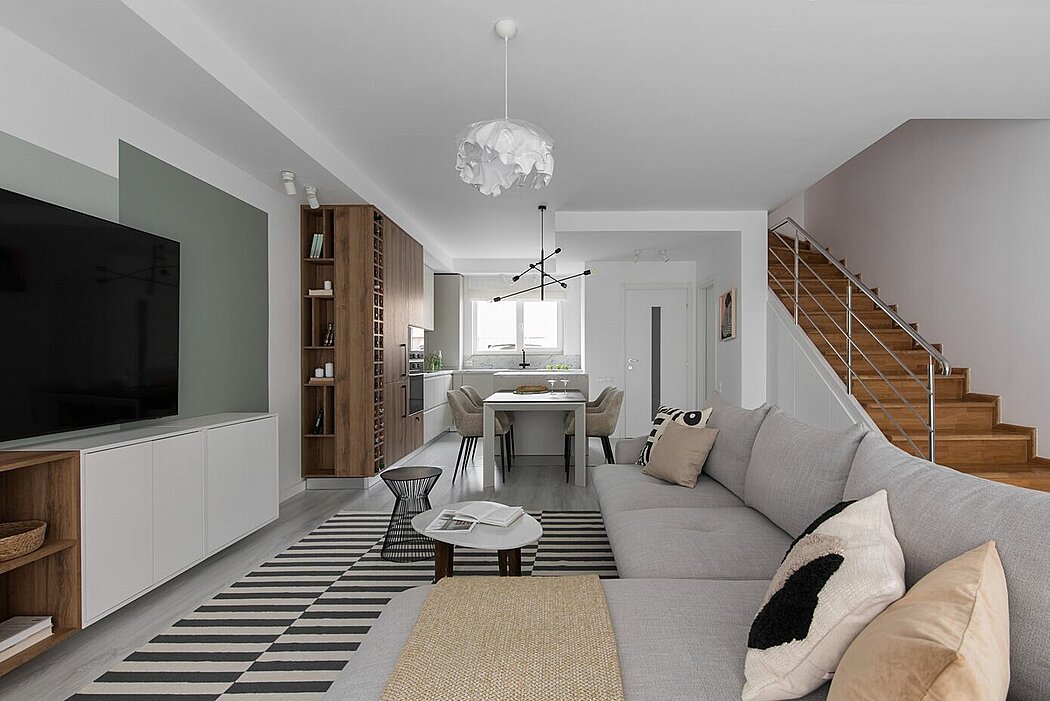 Lazur Mountains 现代公寓丨罗马尼亚布加勒斯特丨Aleksandra Tirnovschi-3