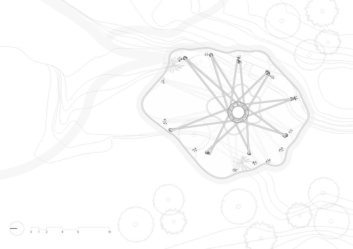 达普尔·纳加共享厨房与用餐空间丨印度丨Bamboo U-23