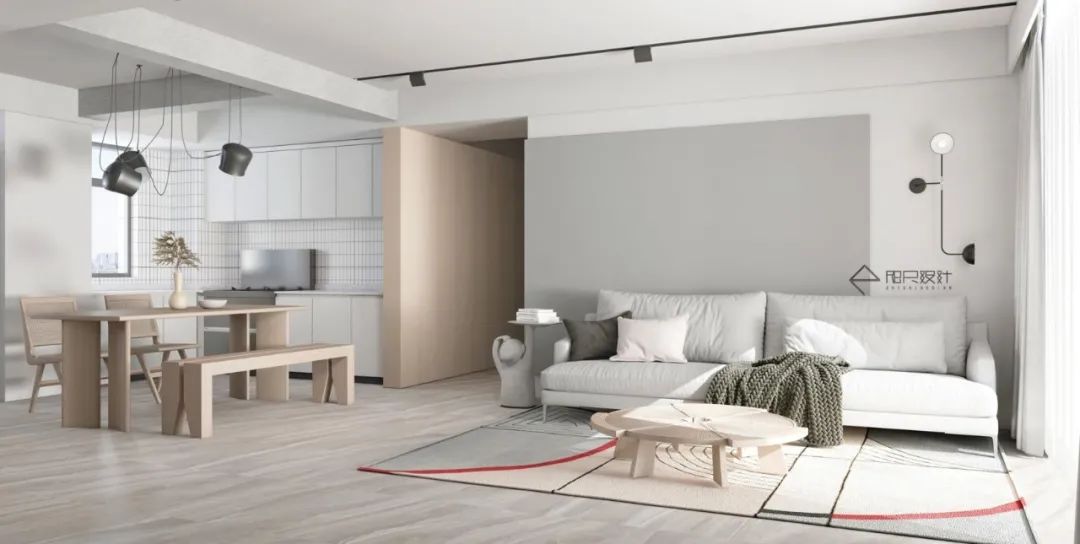 现代简约江景大厦,黑白灰缔造舒适生活-87