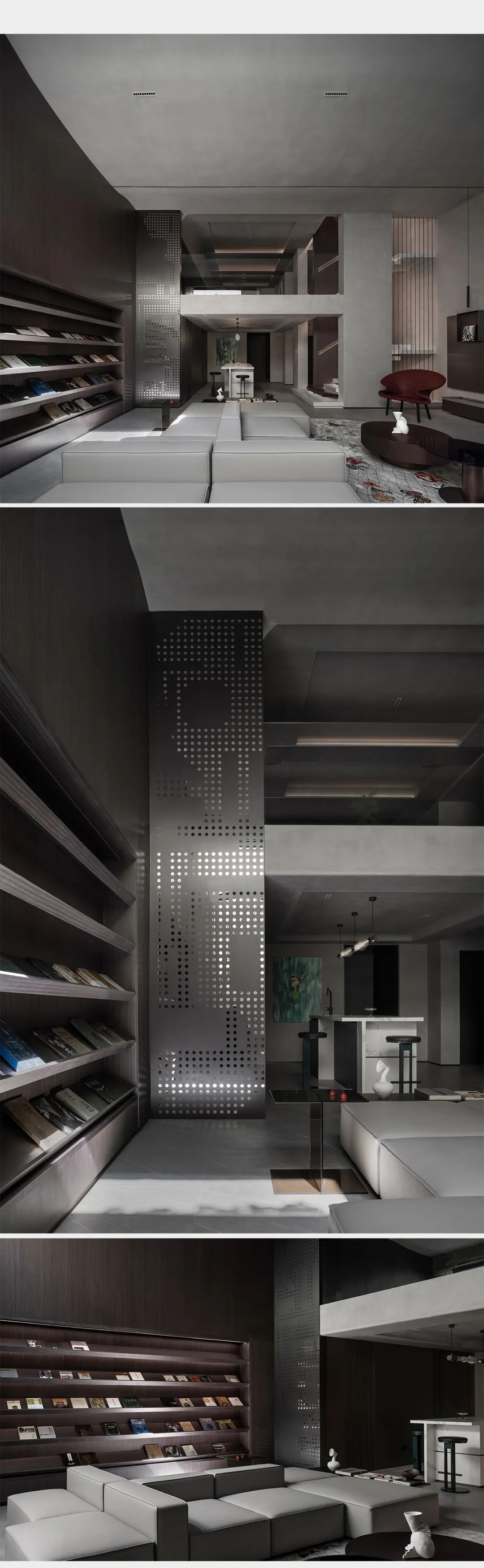 380㎡ 现代美墅 | 光与影的艺术-3