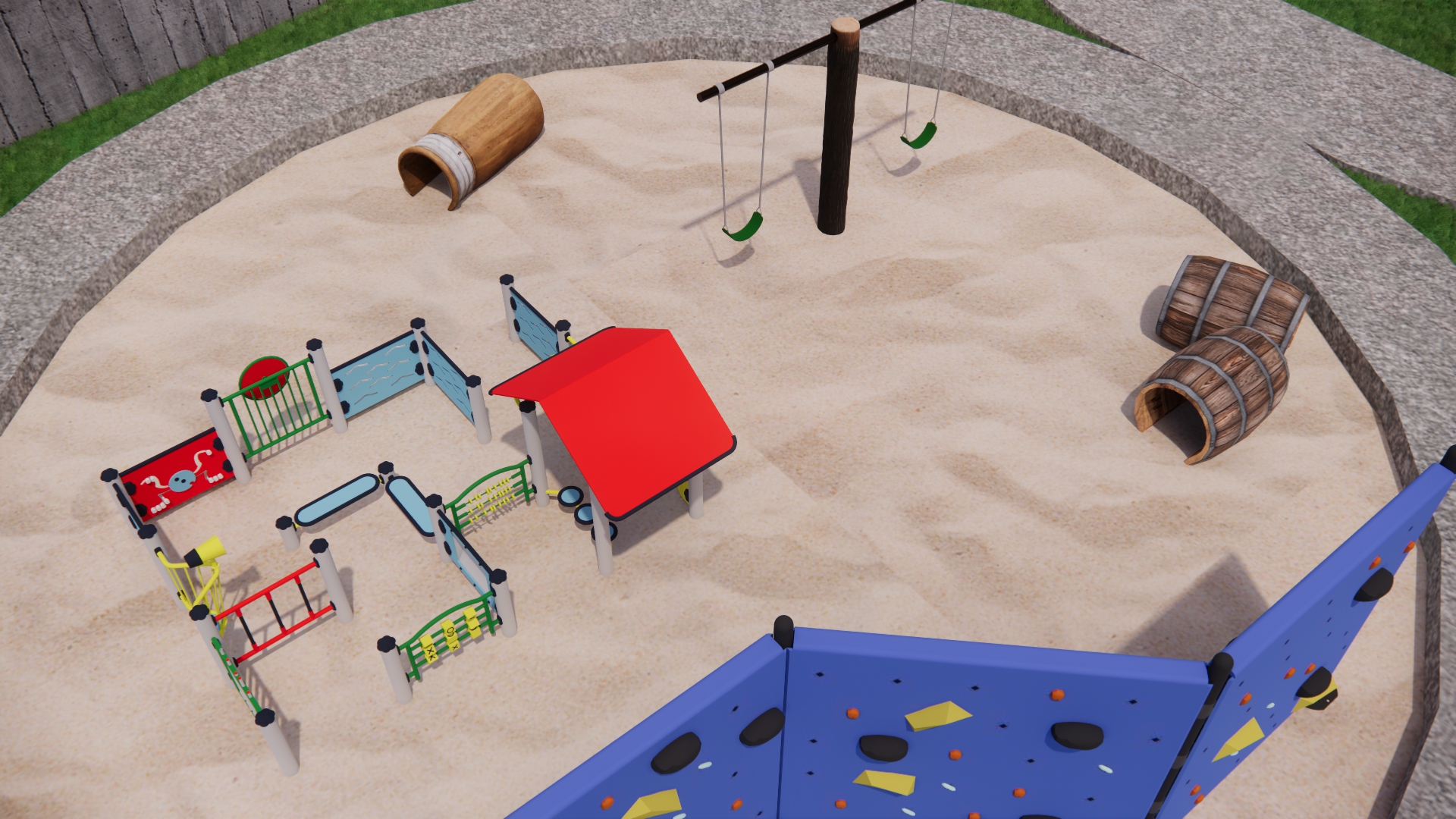 Sports Club's social building-11