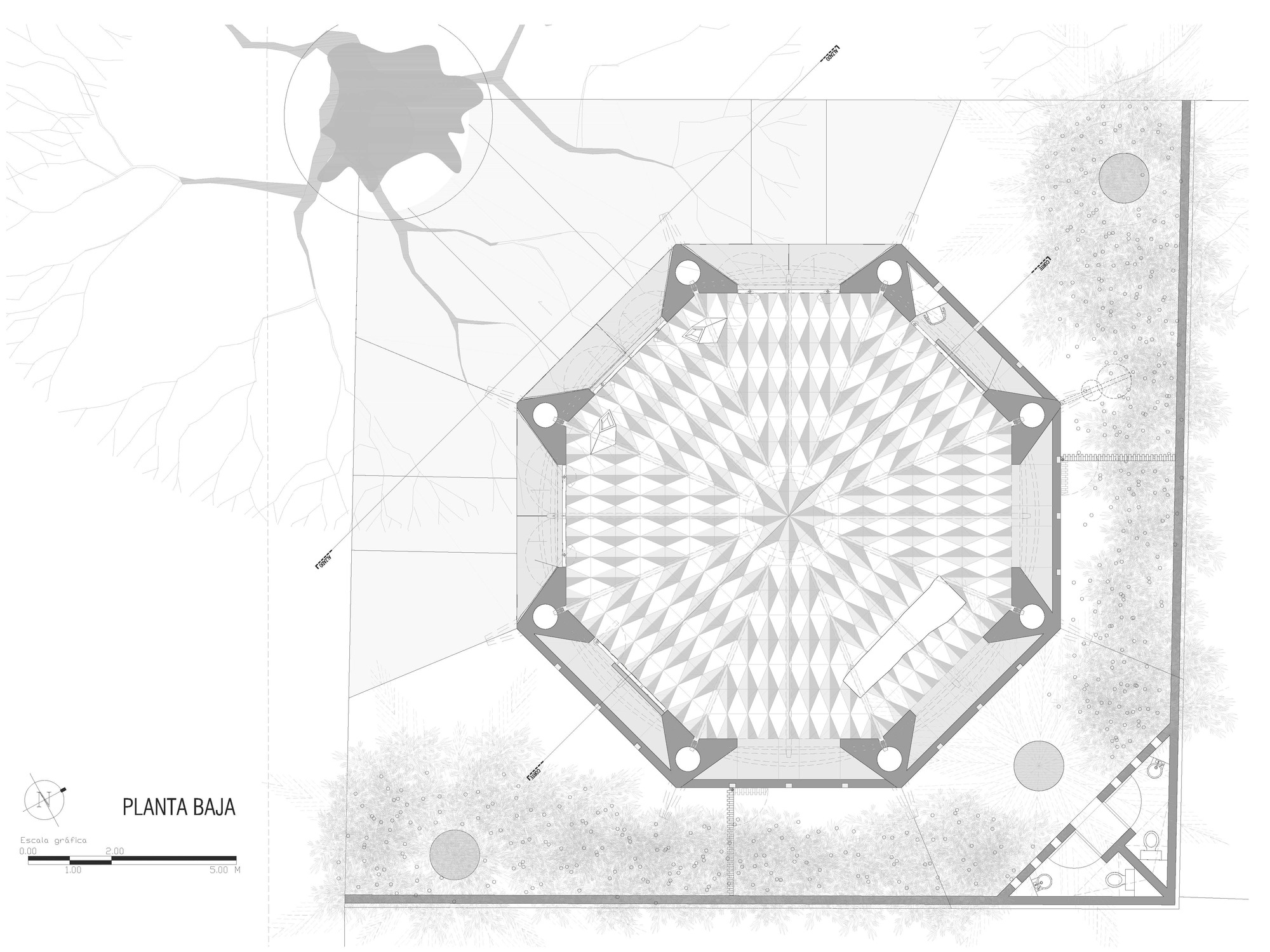 Capilla de la Santa Cruz / Taller de Arquitectura X / Alberto Kalach + Roberto Silva-23