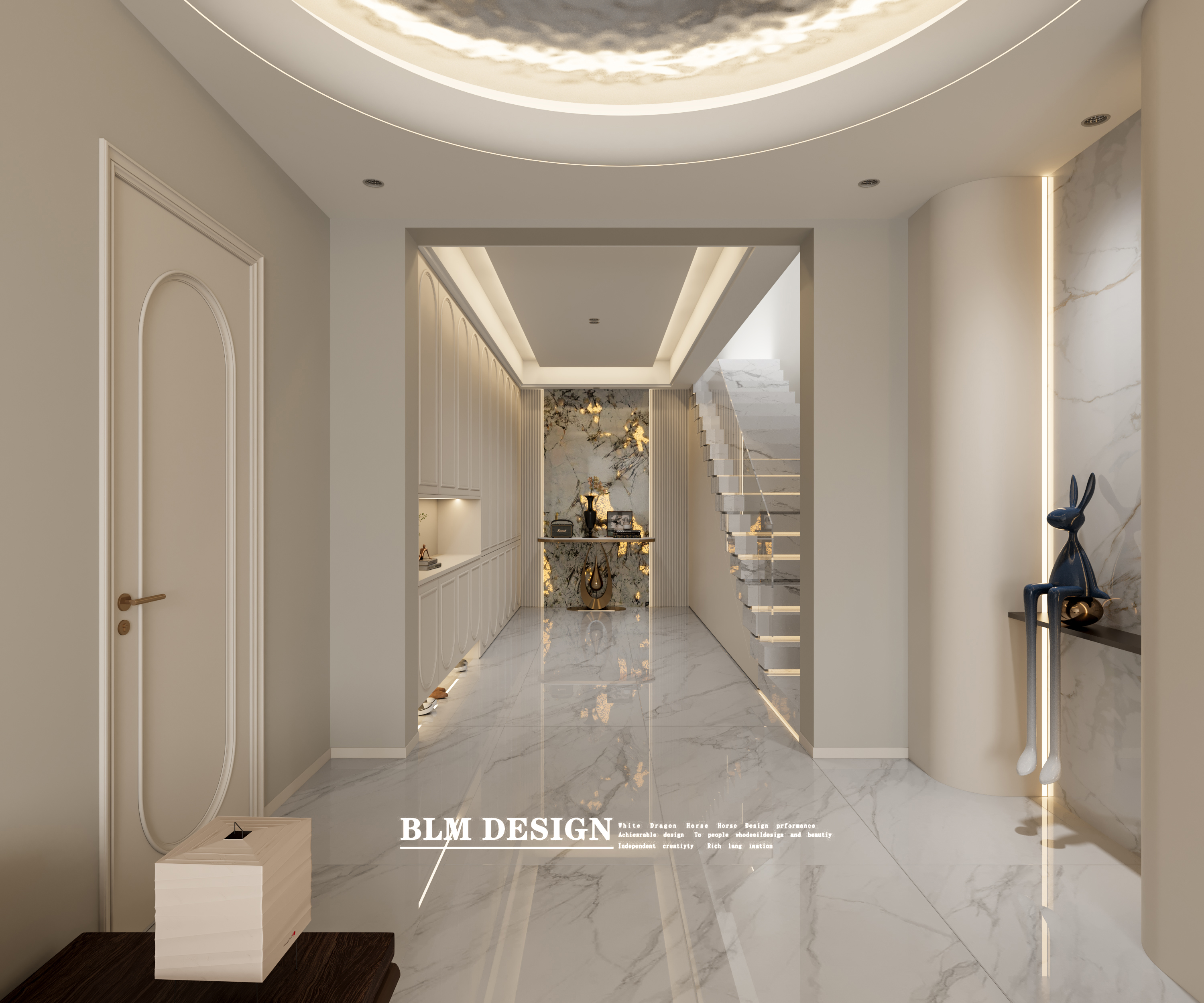 别墅现代装修案例-1