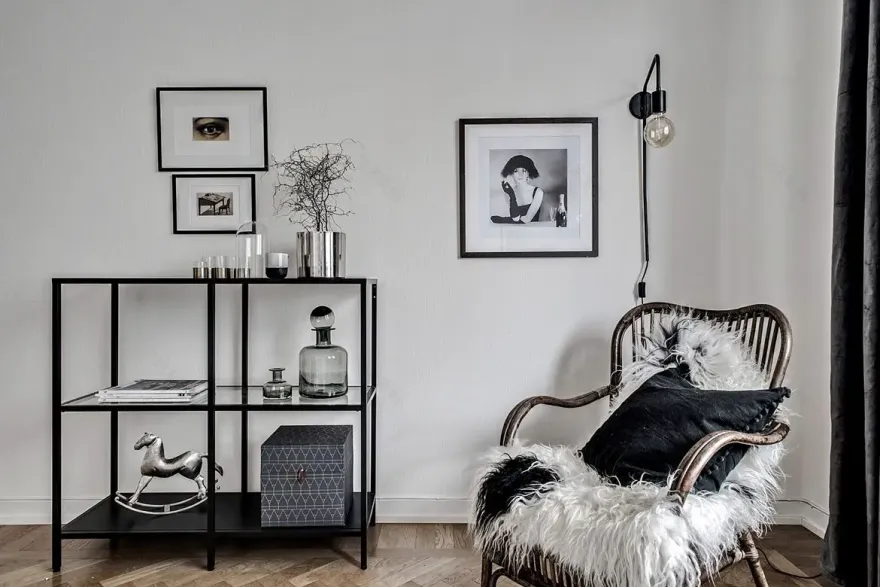 现代简约,绿色生活 | 两套不同面积的 Scandinave 风格公寓设计-25