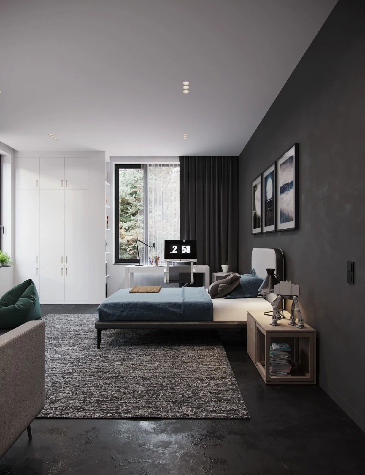 270㎡圣彼得堡现代风住宅 | MirrorR Studio-19