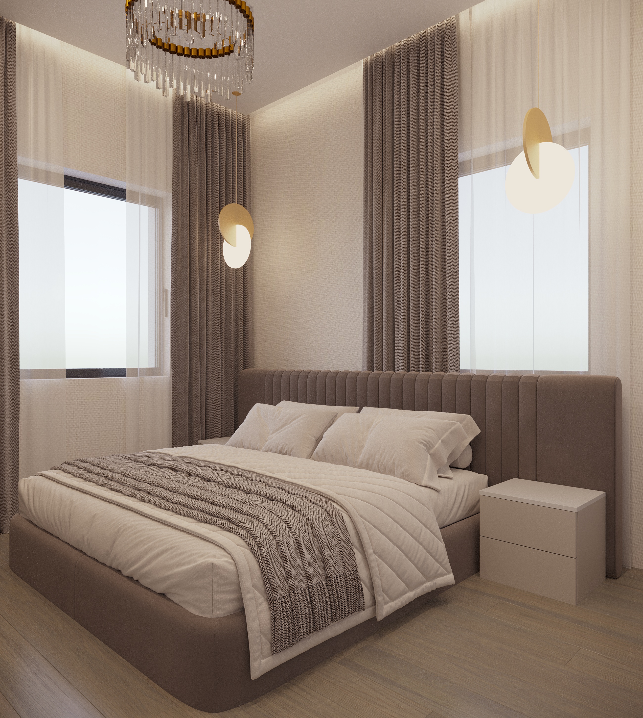 卧室及客房相关设计项目-23