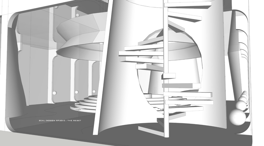 洛阳涂料展厅 | 秩序与思考的共生空间-17