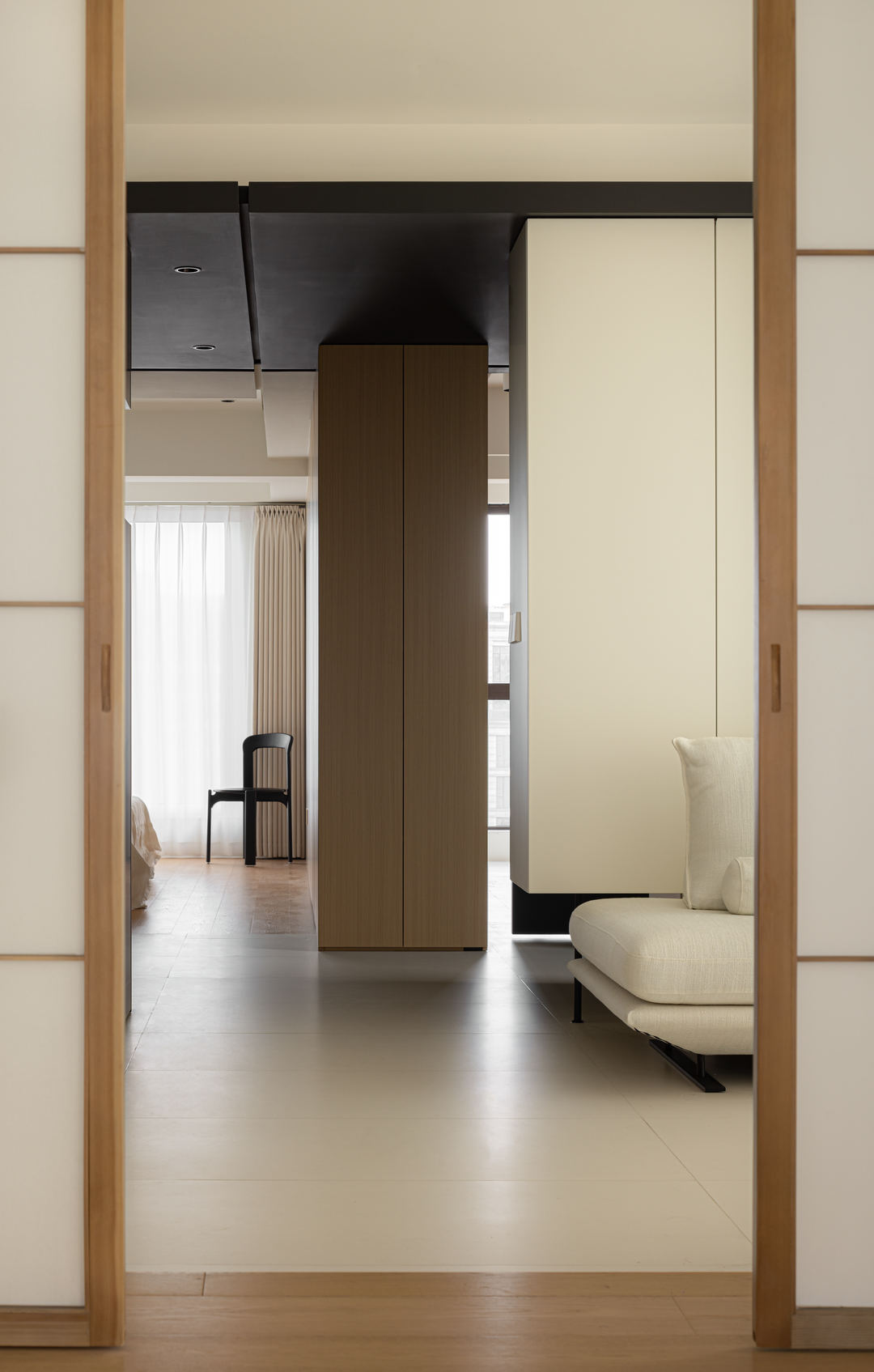 日式极简,都市的宁静生活丨本空设计-29