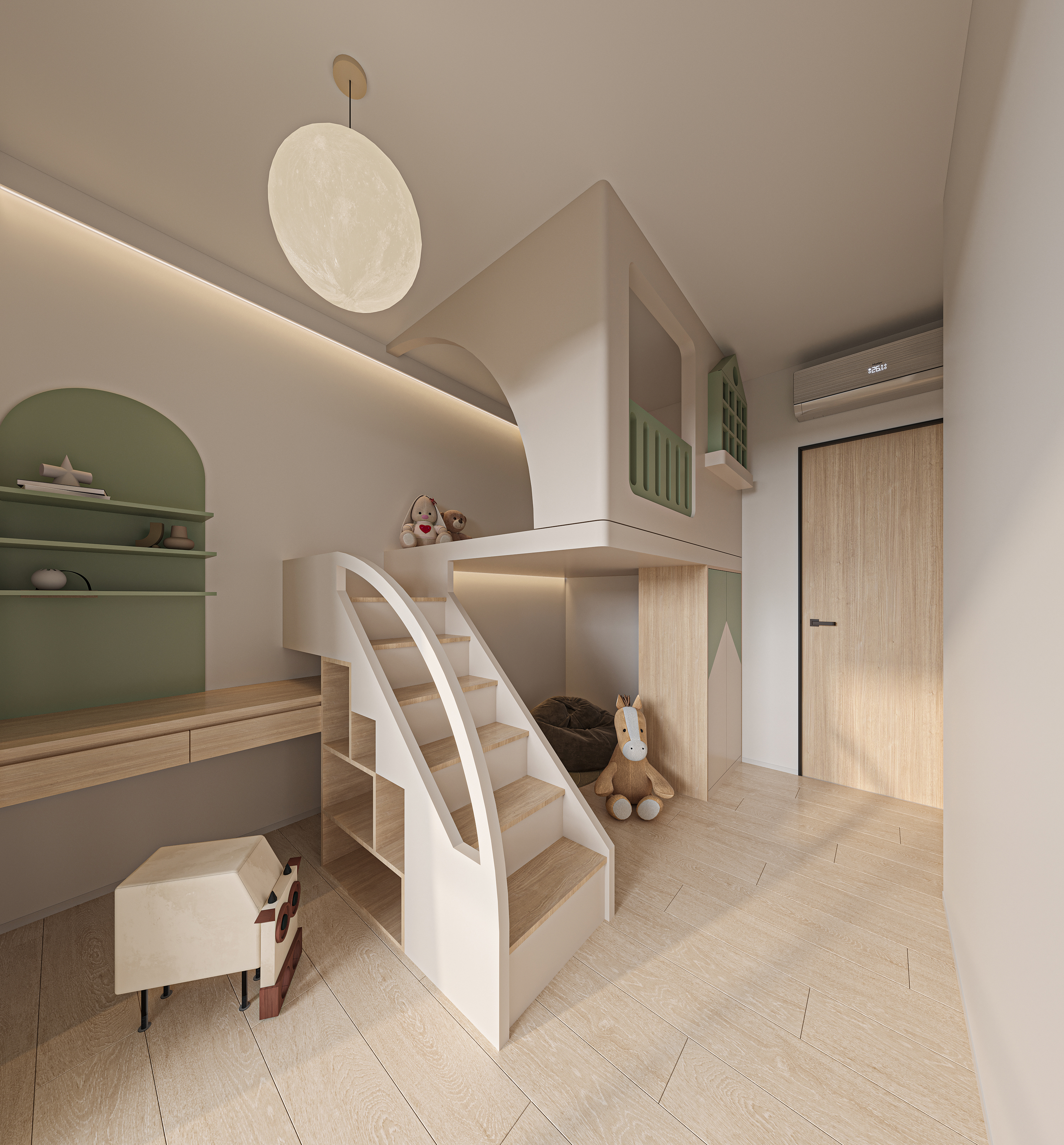 原木日式住宅空间设计丨中国潮州丨乘光设计-16