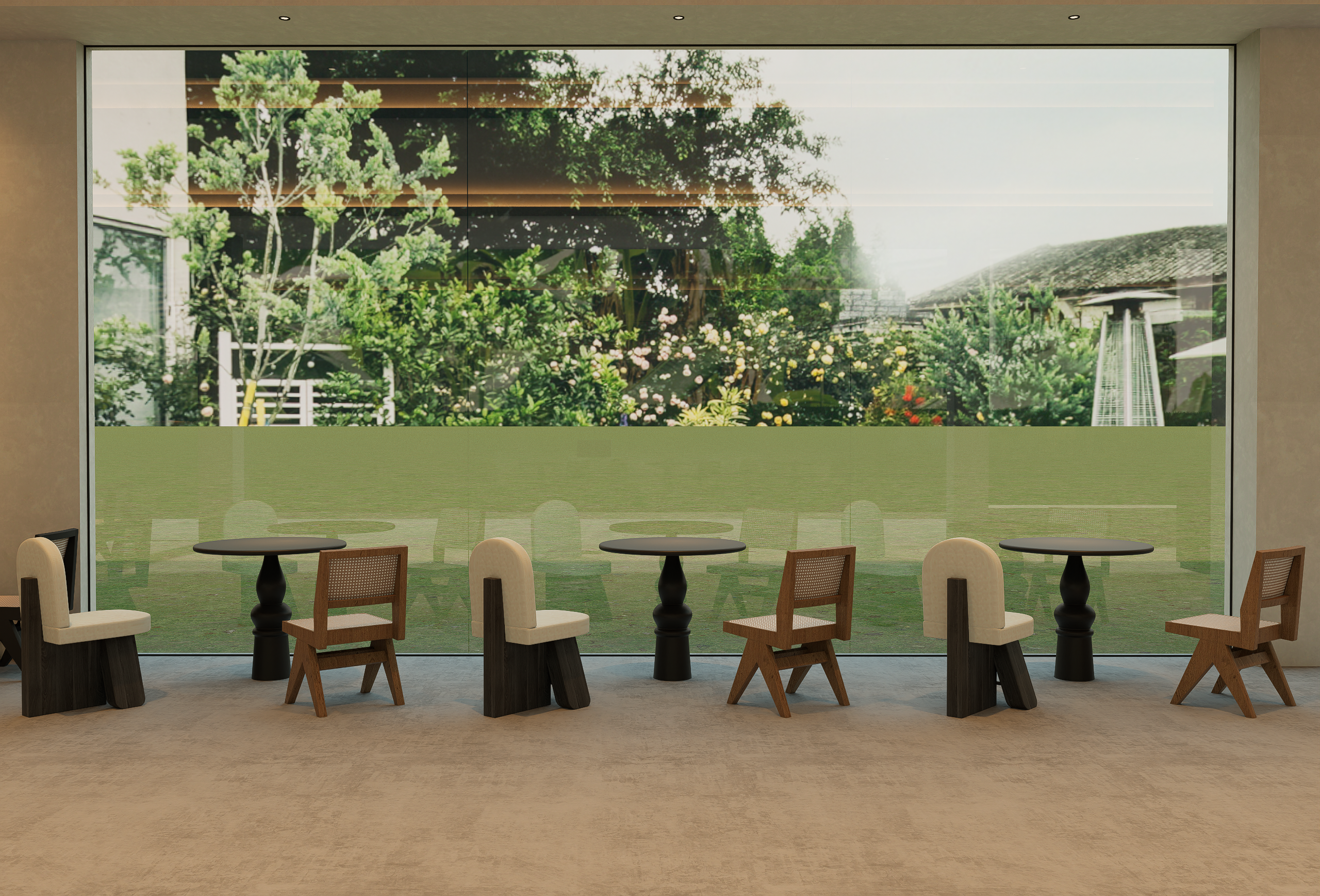 静谧与奢雅｜极简风商业休憩空间设计-12