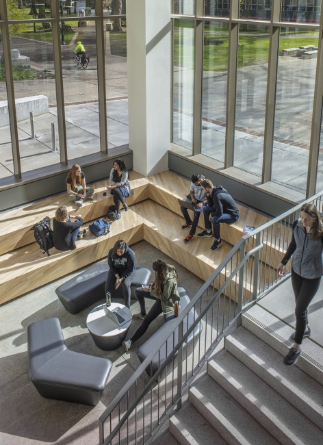 波特兰州立大学 Stott 中心焕新设计-17