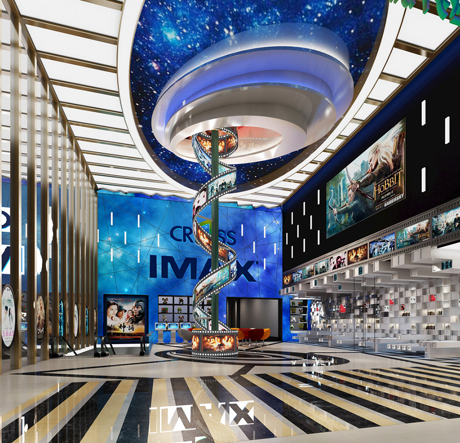 电影院室内设计案例效果图-13