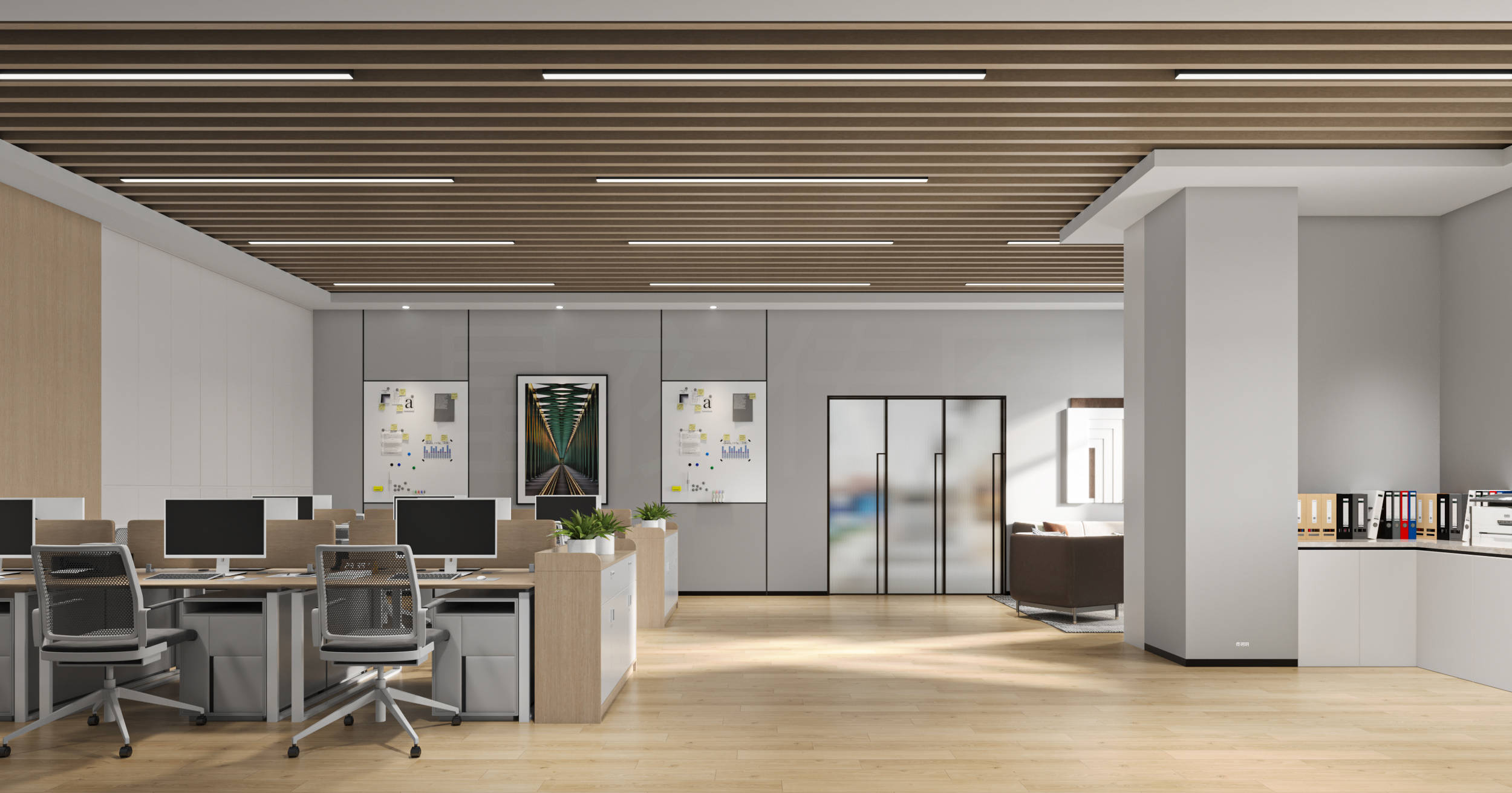 未来办公空间 · 预览全新办公环境效果图-5