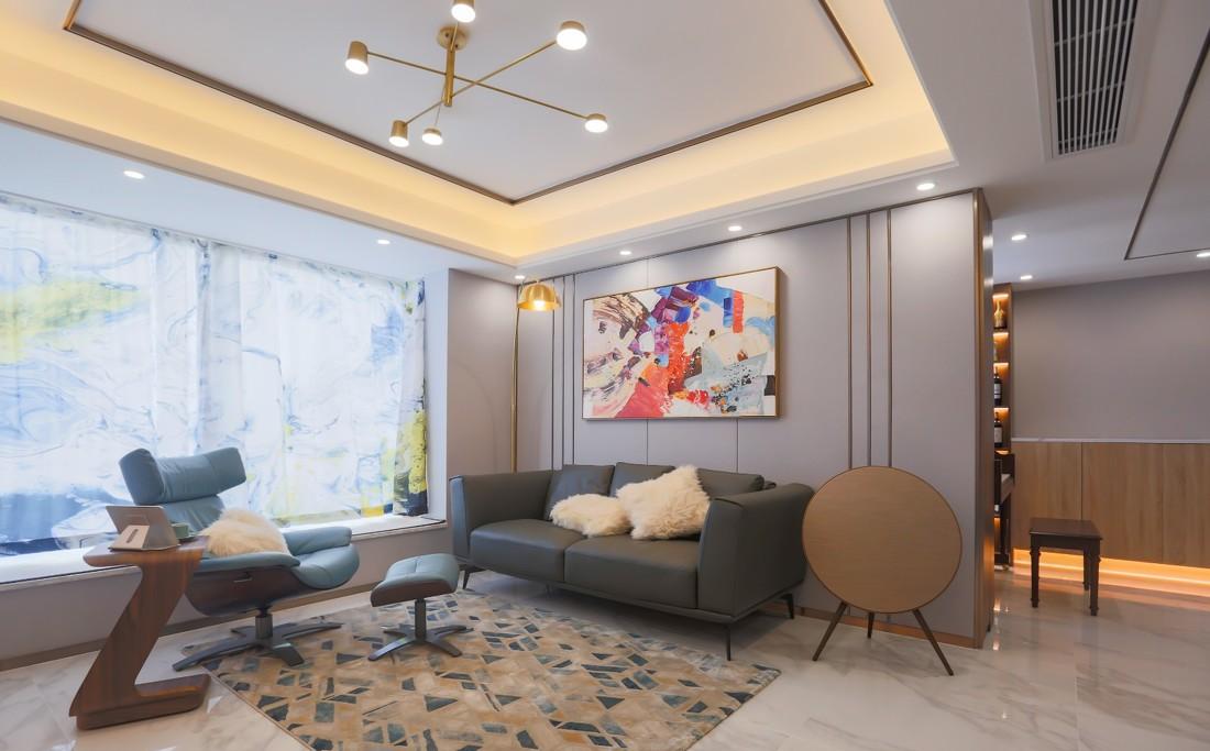 现代轻奢优雅住宅设计-4