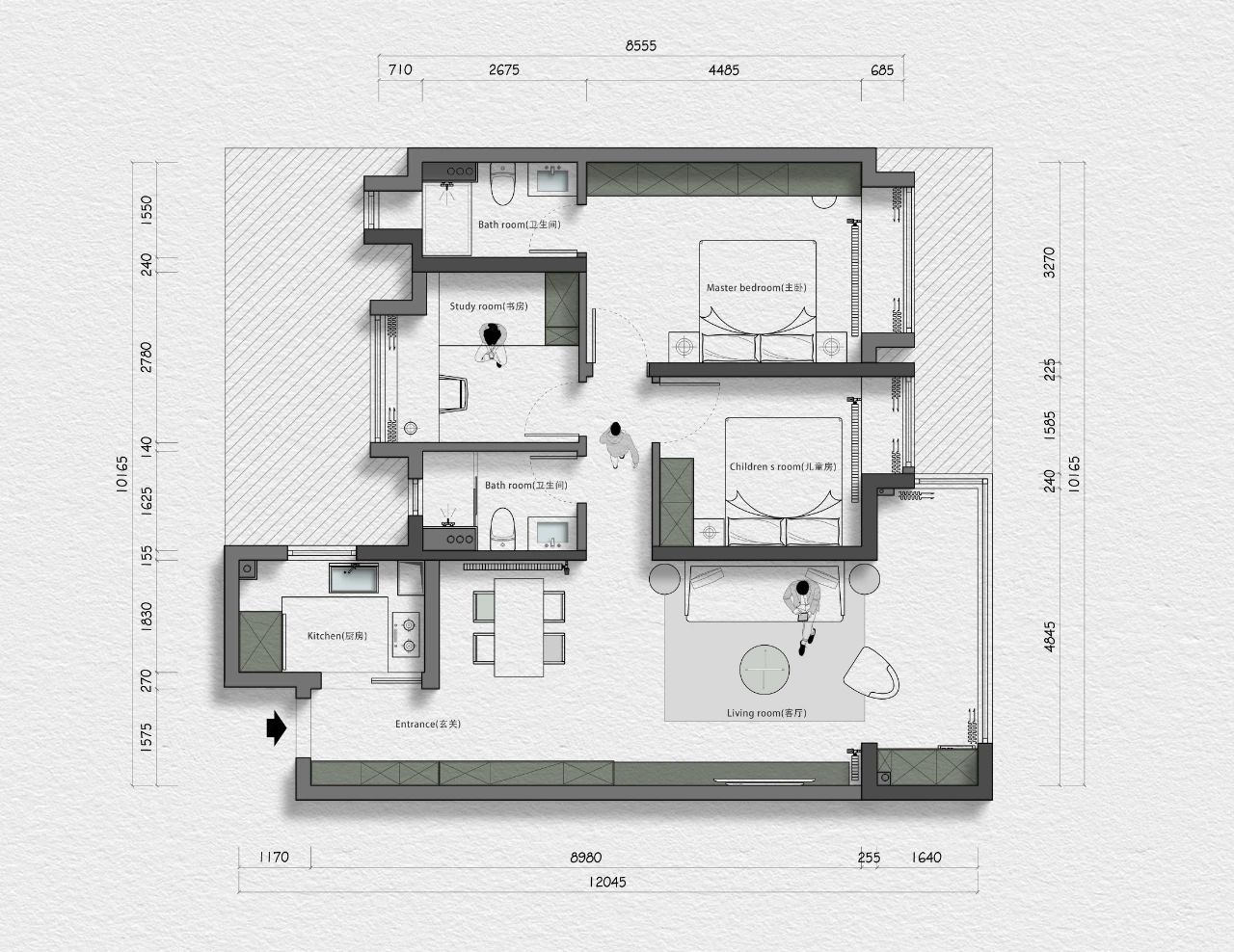 精装房“变形记”丨三伏设计-25