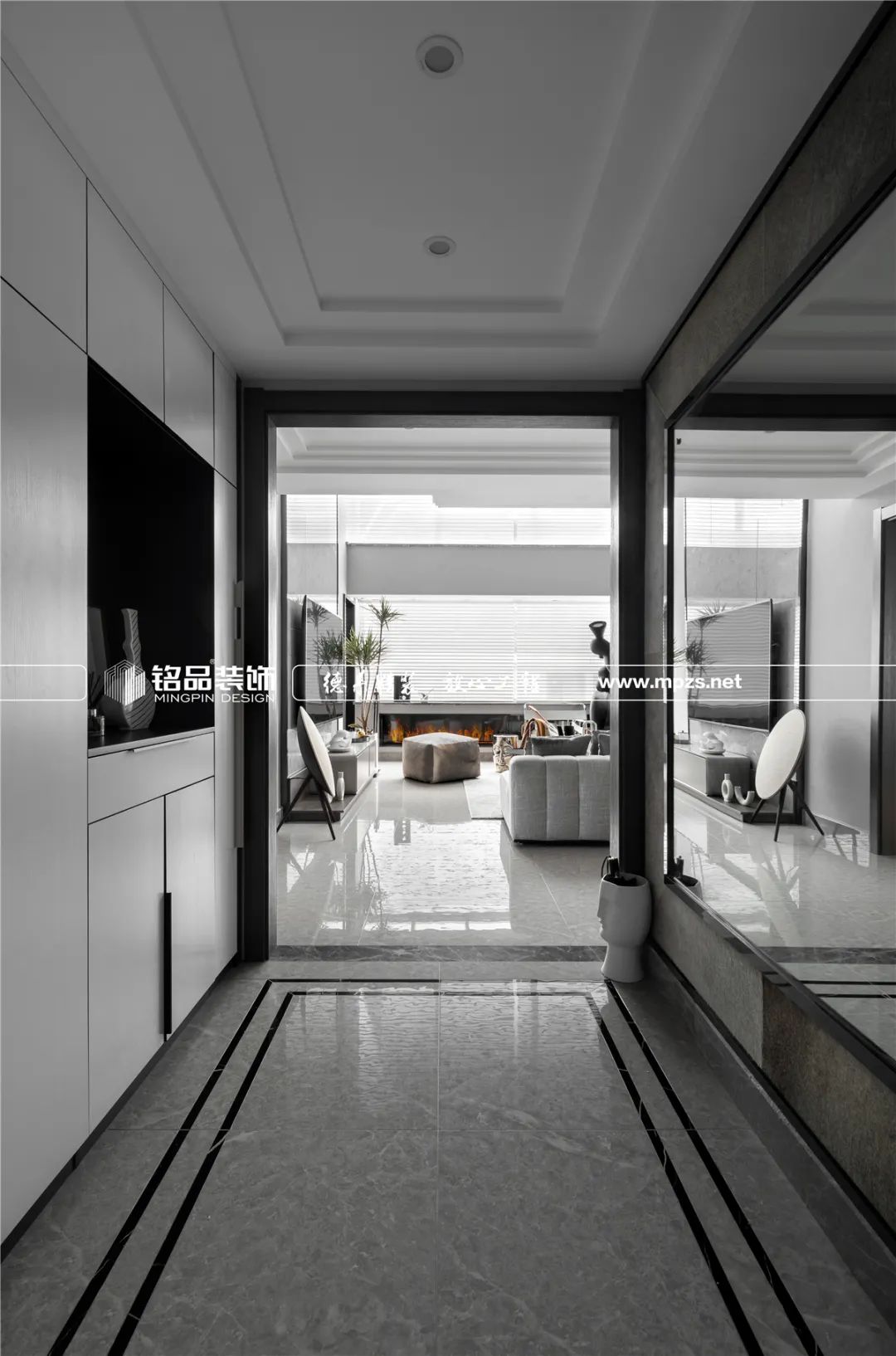 钱塘江畔 450㎡现代港式高端跃层，创意设计打造舒适生活空间-21