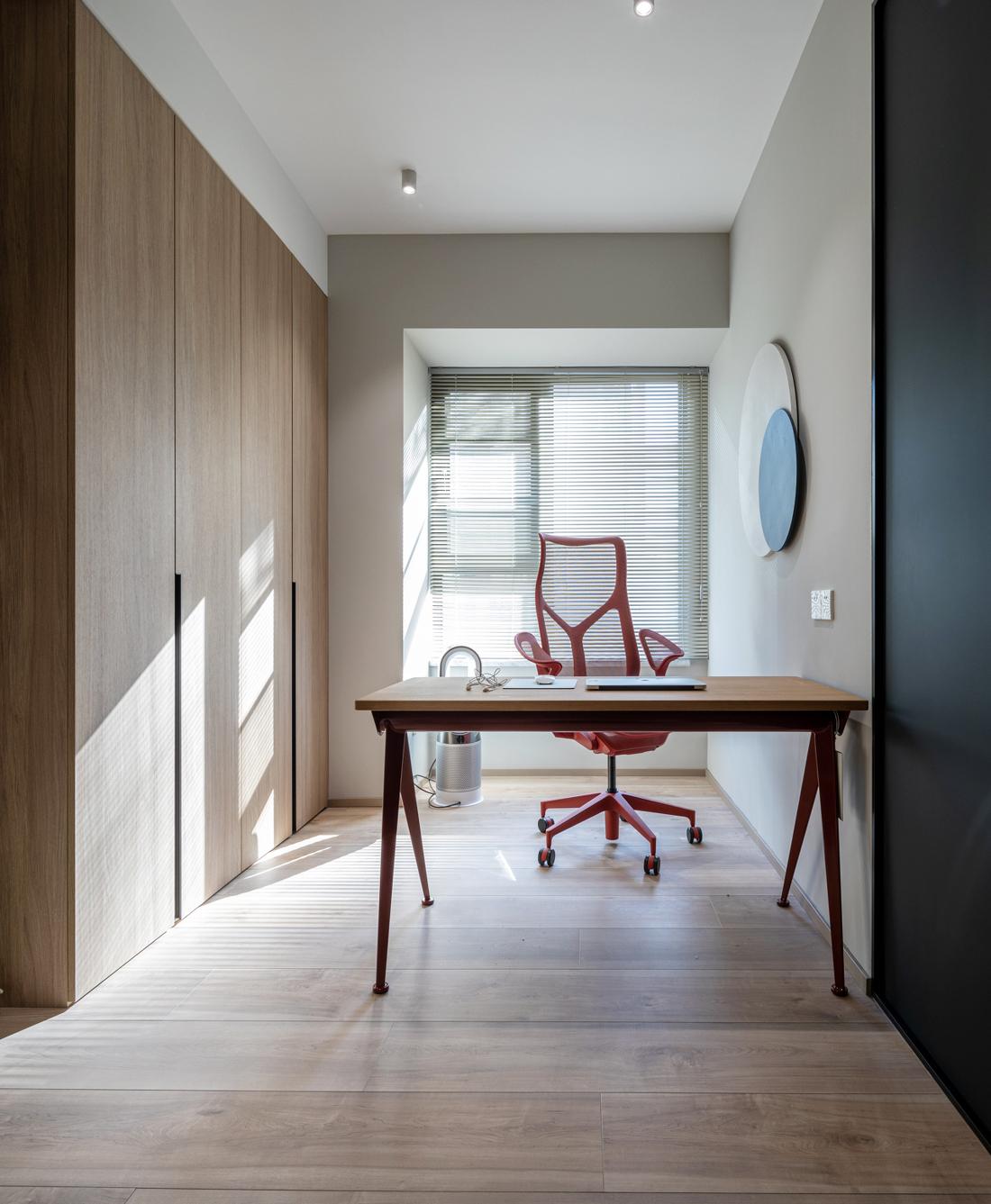 平层空间的黑与木色之美丨莫迪夫设计-17