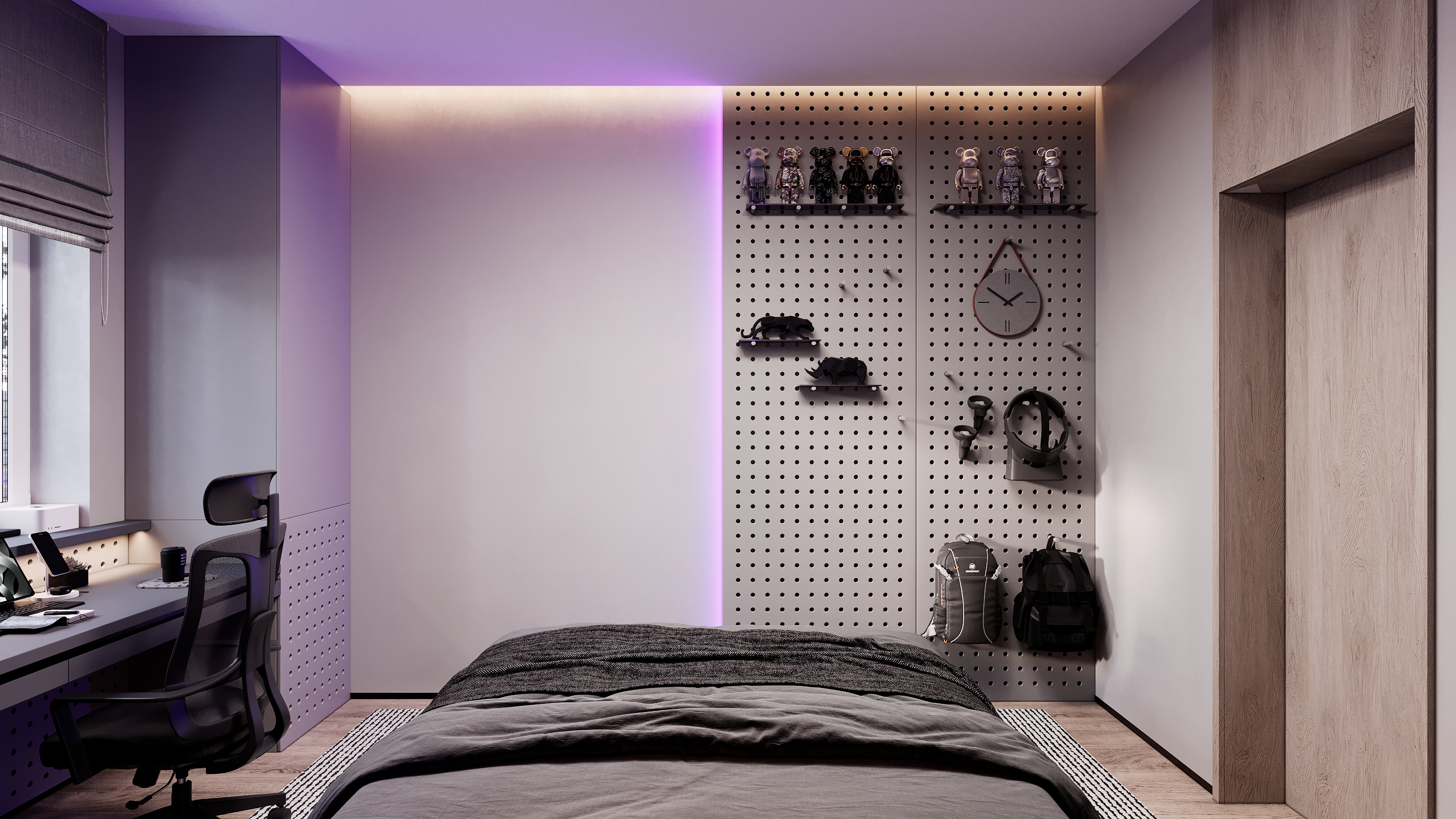 Beresan年轻人卧室-3