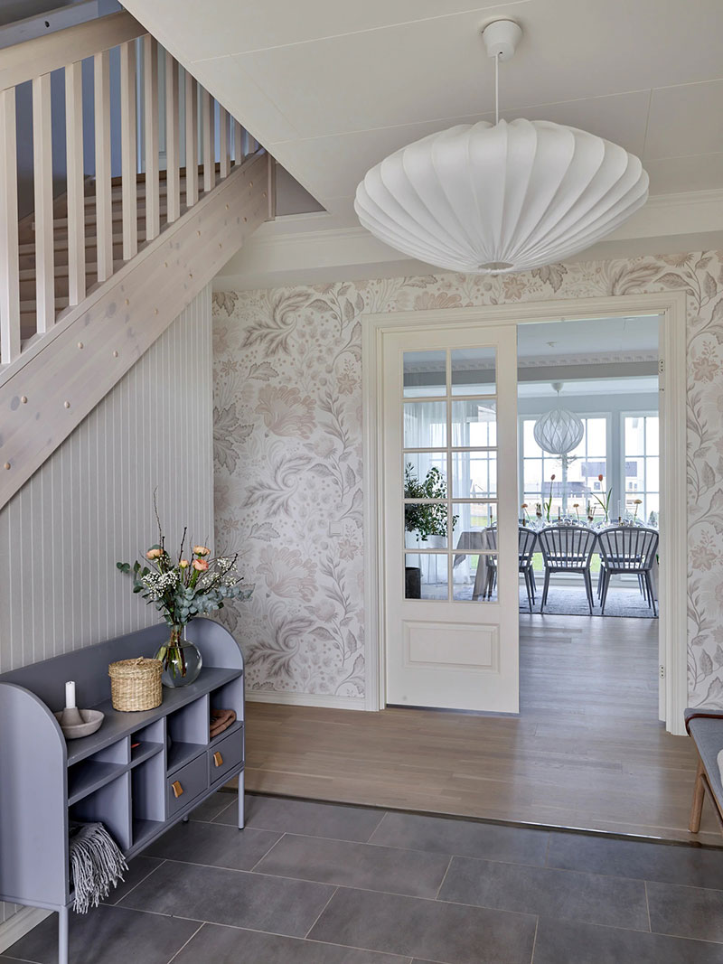 新旧融合，瑞典乡村风情新居-10