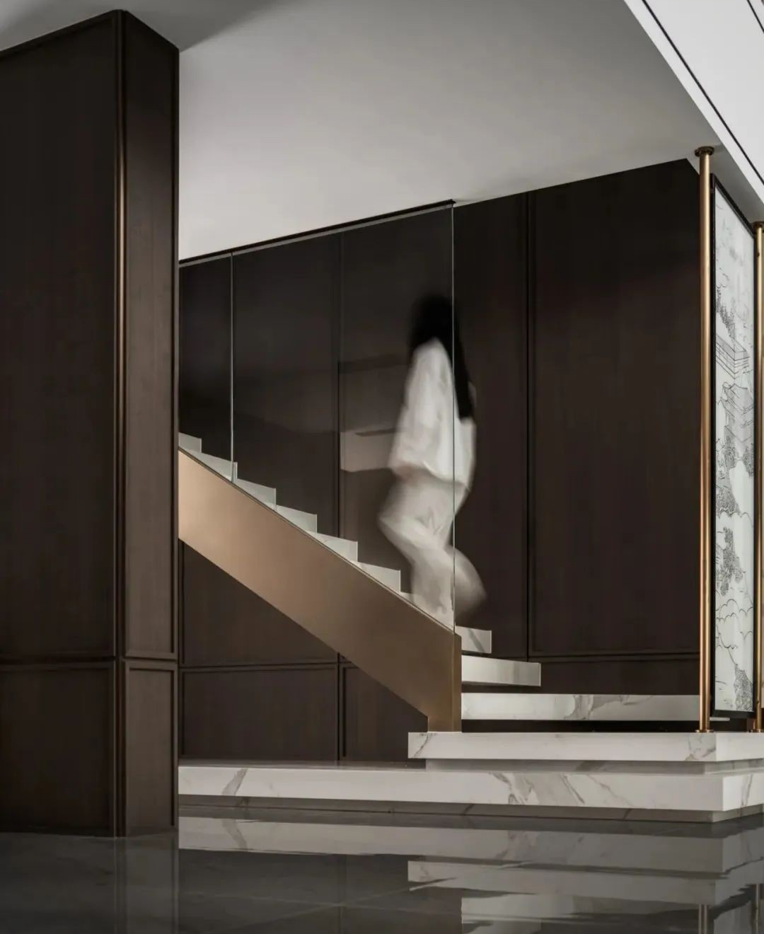 新中式湖居别墅丨中国武汉丨武汉得间设计-51