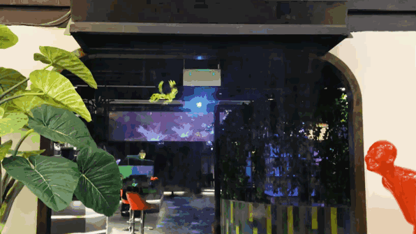 冯江国打造的新华书店同幢 4 楼 3D 餐厅设计-31