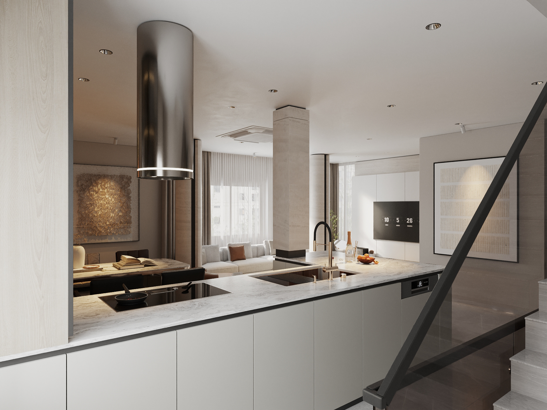 P HOUSE  MR·PHUC（现代住宅  MR·PHUC）丨越南河内丨PHẠM HẢI TIẾN-12