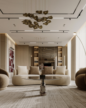 大厅室内设计丨KT_DESIGN STUDIO