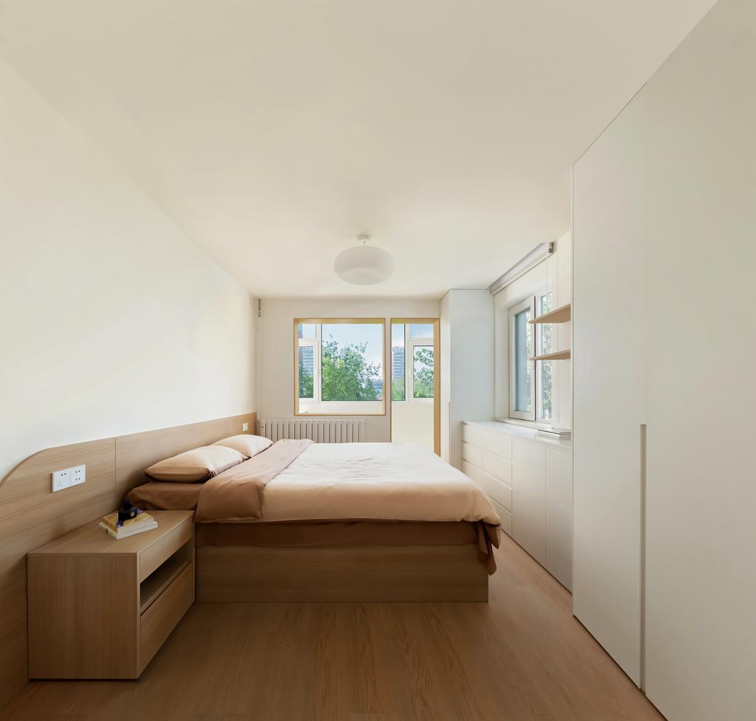 极简奶油原木韩式混搭风住宅设计-45