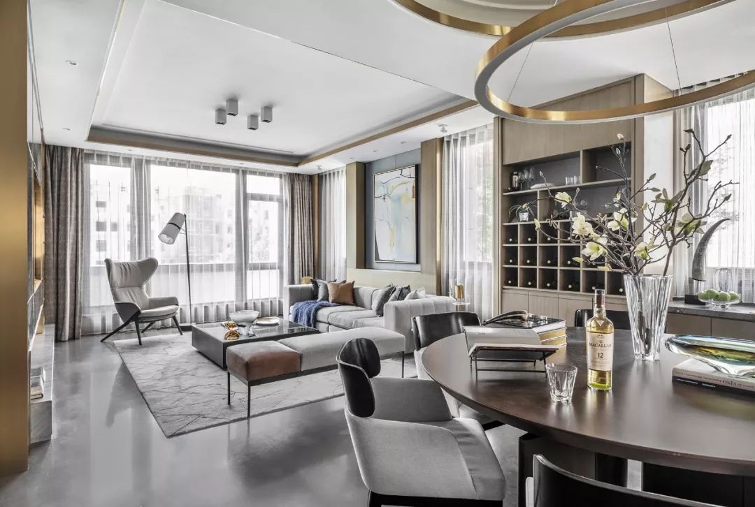 轻奢样板间设计，打造唯美空间的摩登时尚  博思韦珥-2