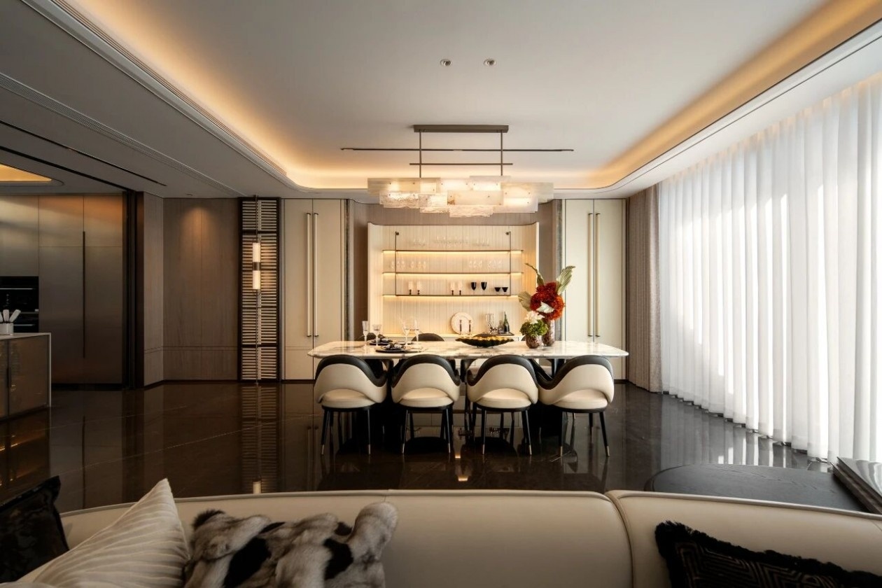 台州玖樾府482㎡样板间丨中国台州丨DARRY戴瑞软装-11