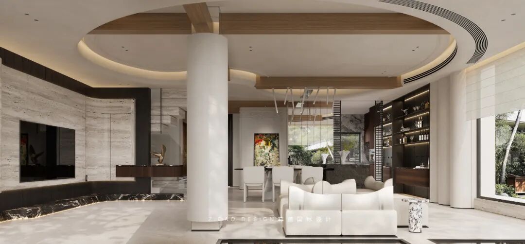 尊道新作|合肥『丽丰璞羽山』500㎡自然主义别墅，让家如有机生命般生长。-192